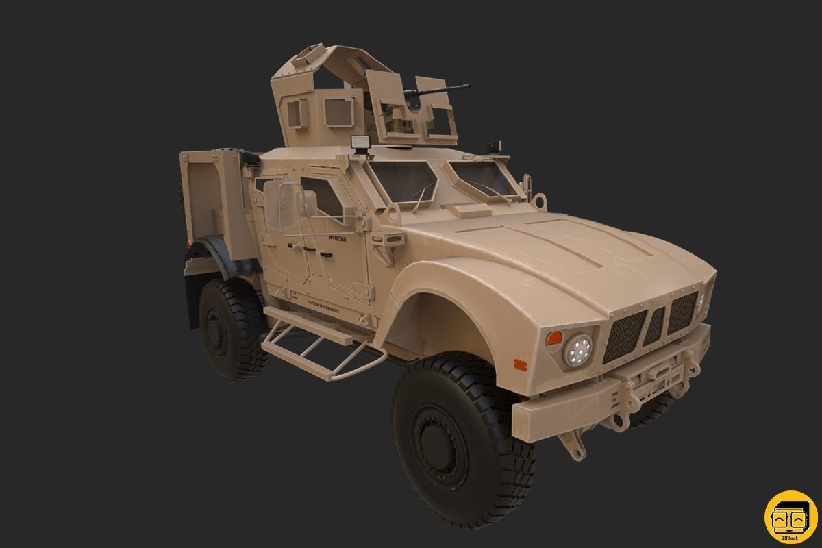 Oshkosh M-ATV Vehicle  3D model_2