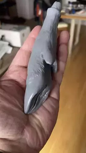 roe deers  foot 1-1 size 3D print model