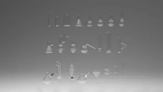 Laboratory Equipment 3D Model Free 3D model