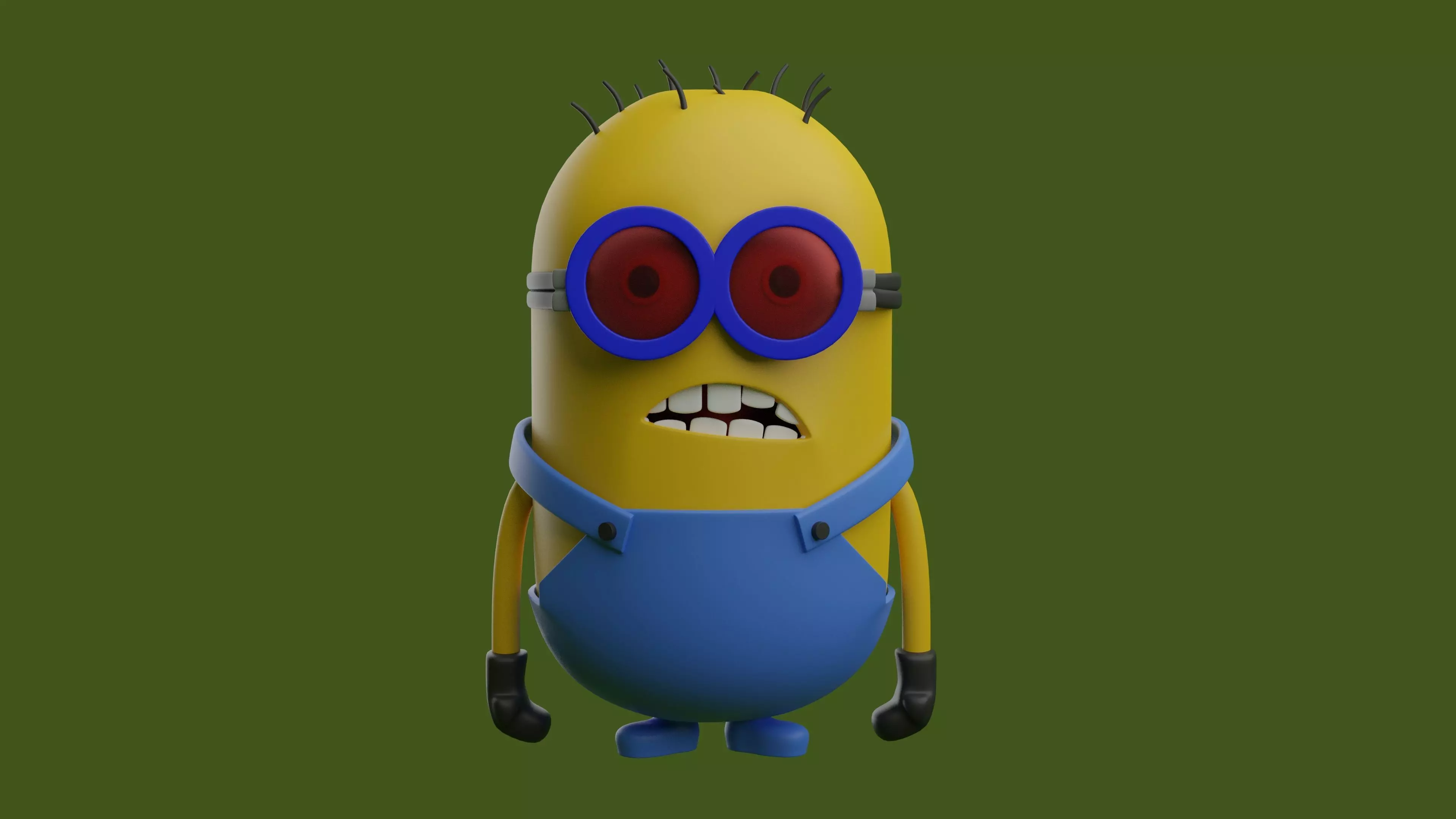 Famous Character Minion 3D print model_0