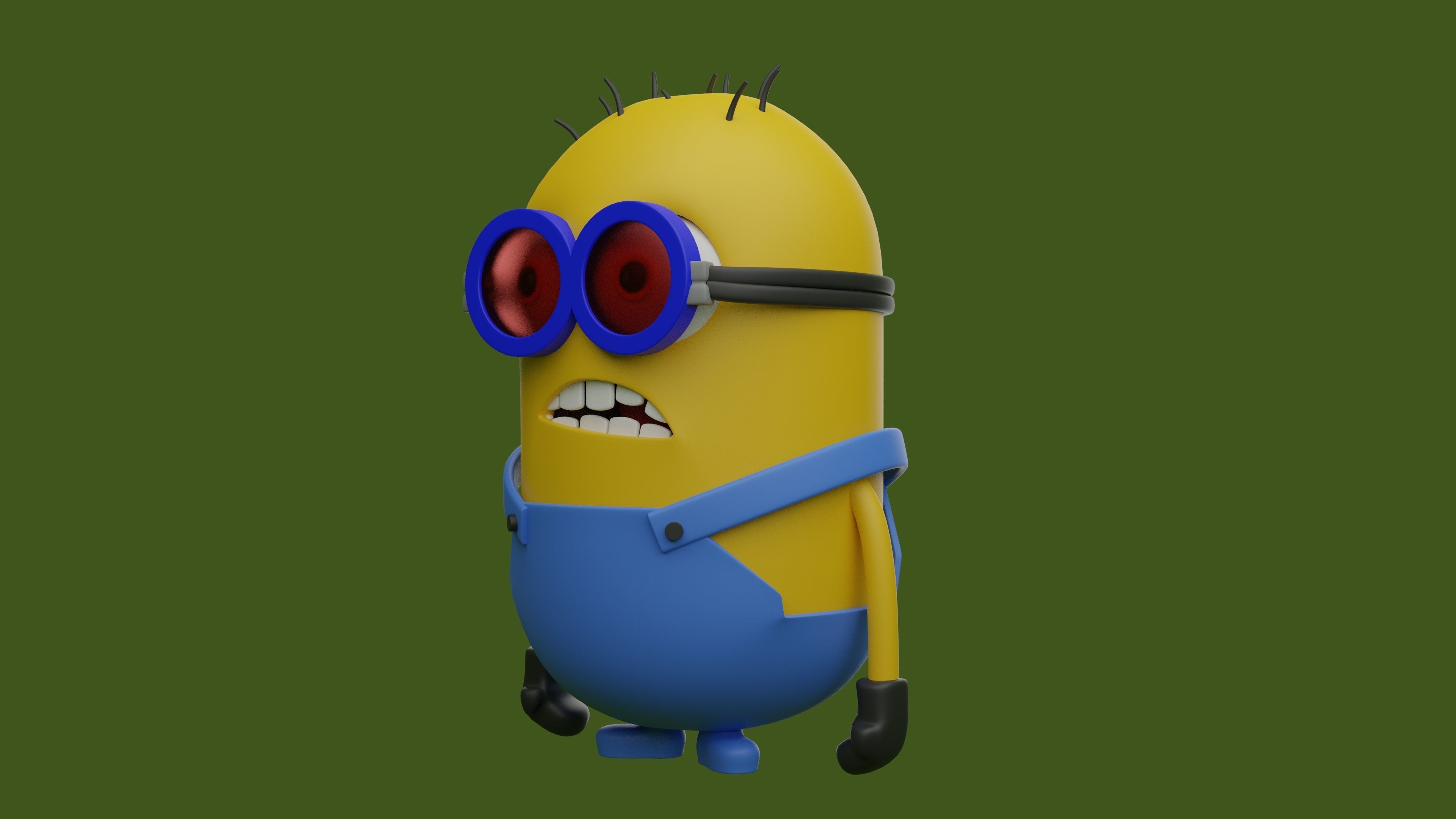 Famous Character Minion 3D print model_2