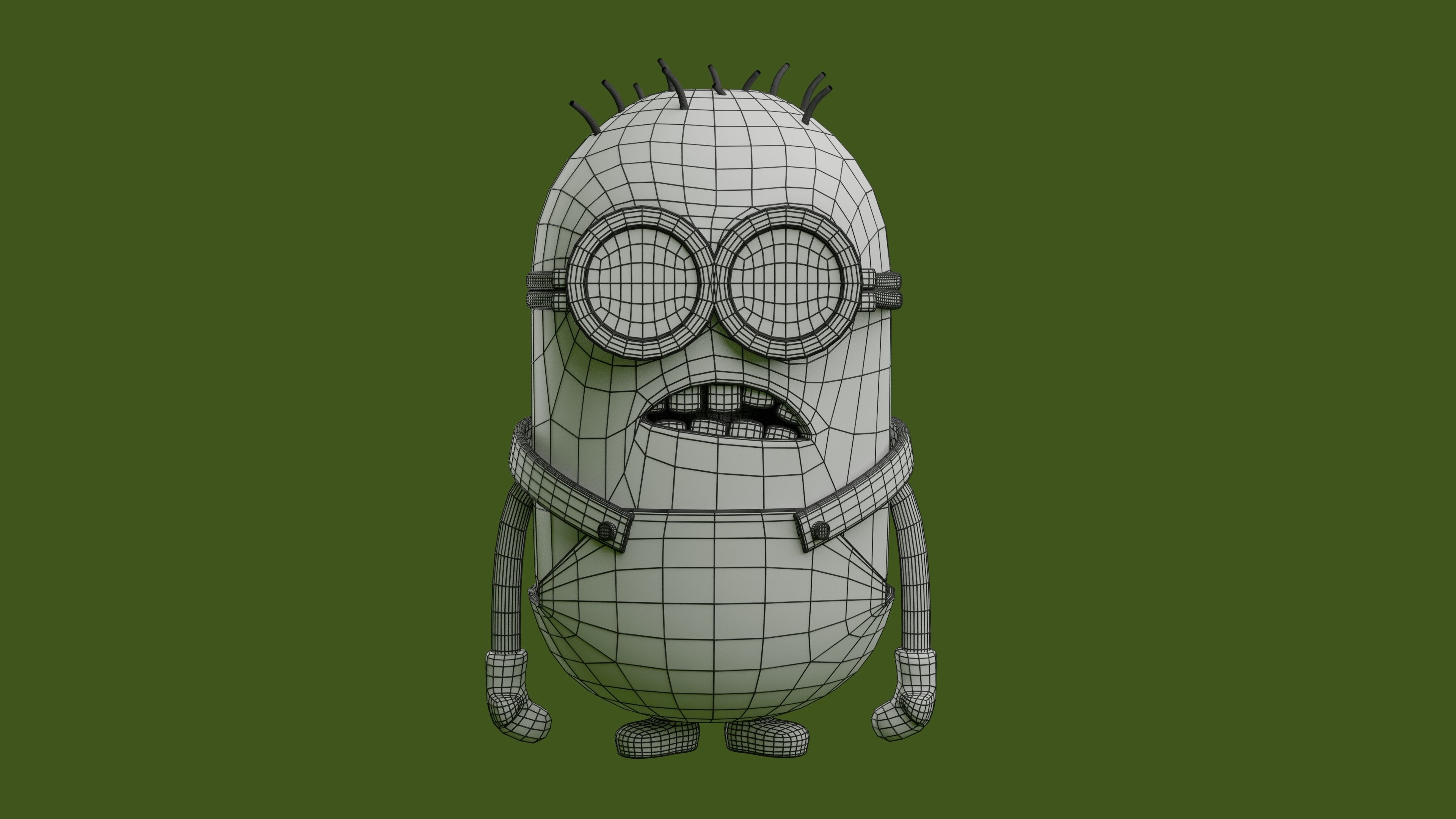 Famous Character Minion 3D print model_6