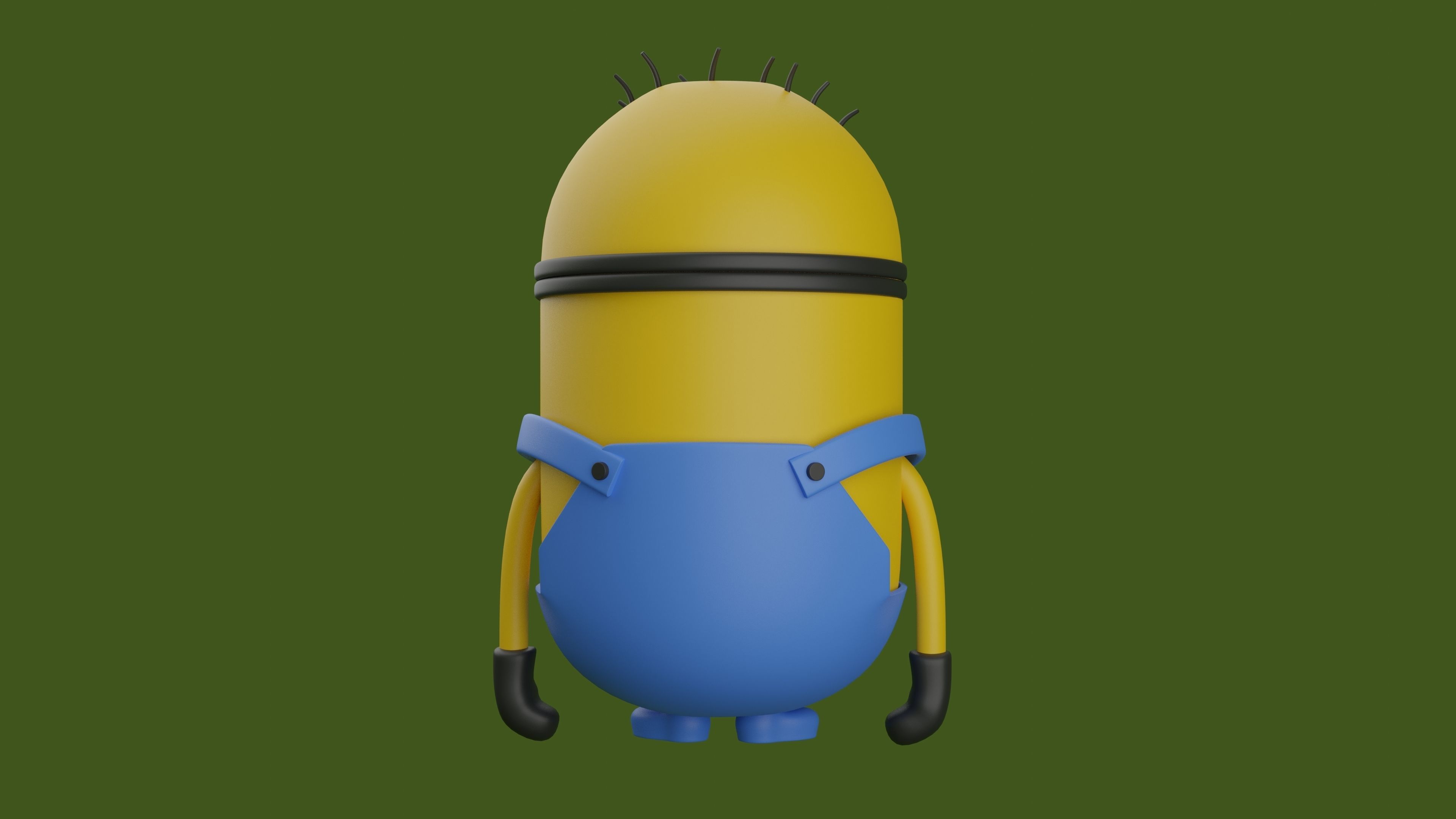 Famous Character Minion 3D print model_4