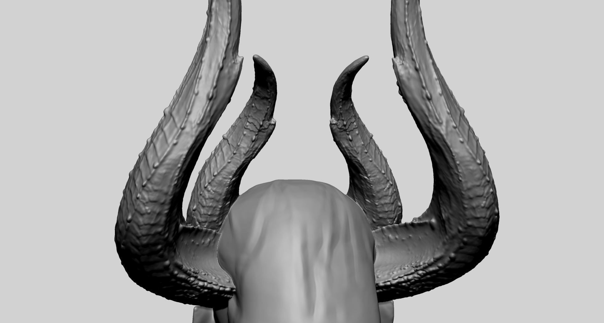 Fantasy Female Bust C 3D print model_9