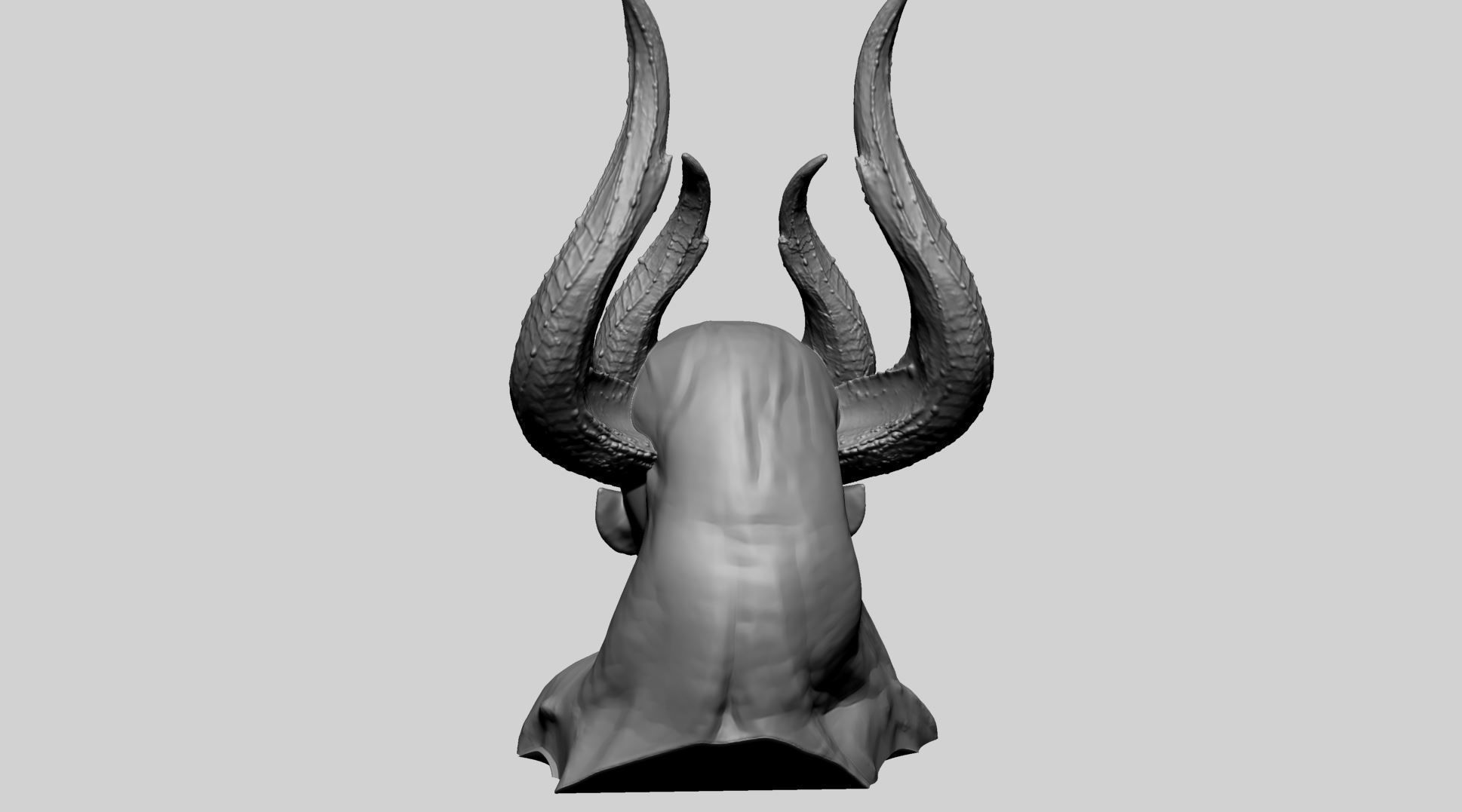 Fantasy Female Bust C 3D print model_3