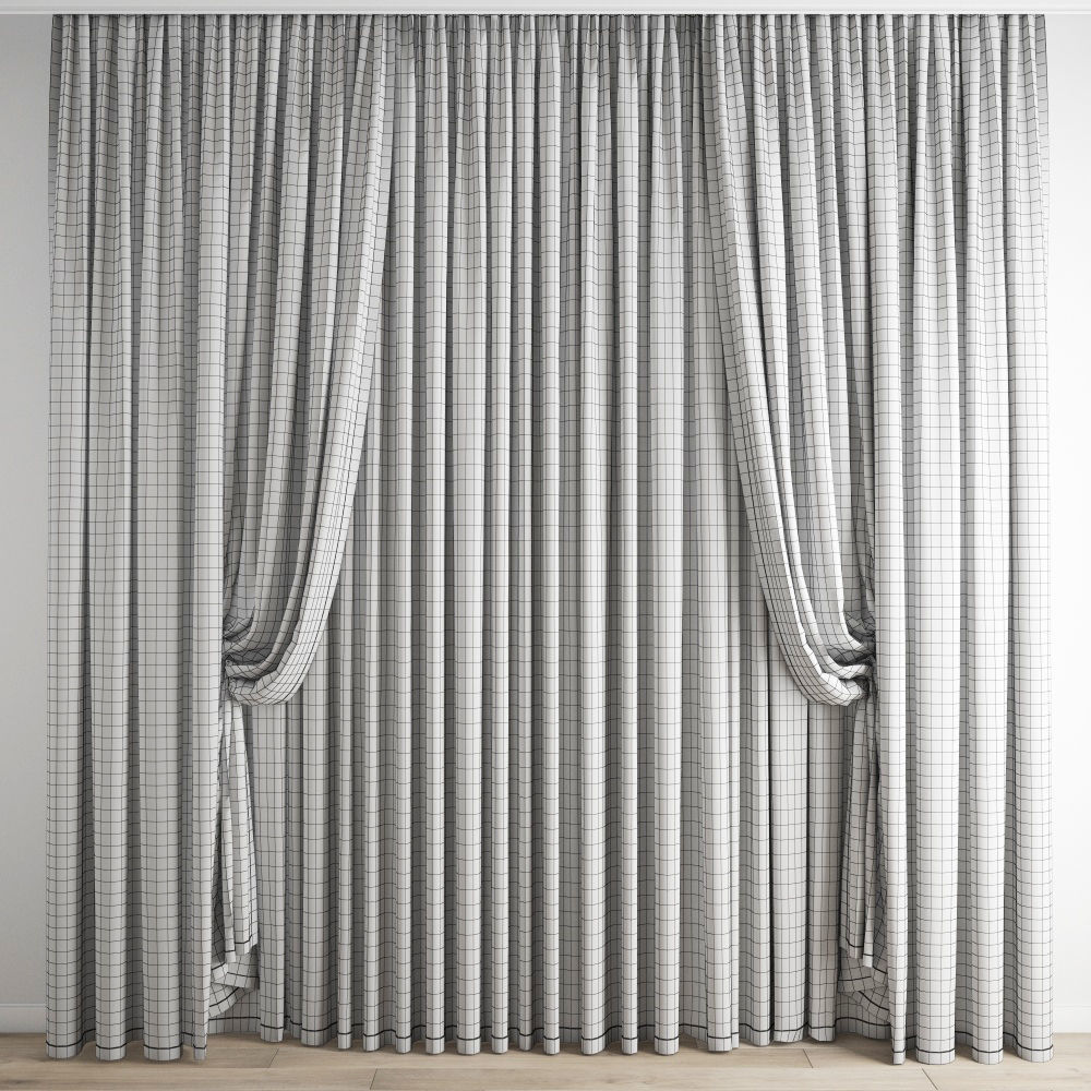 curtain 419 3D model_3