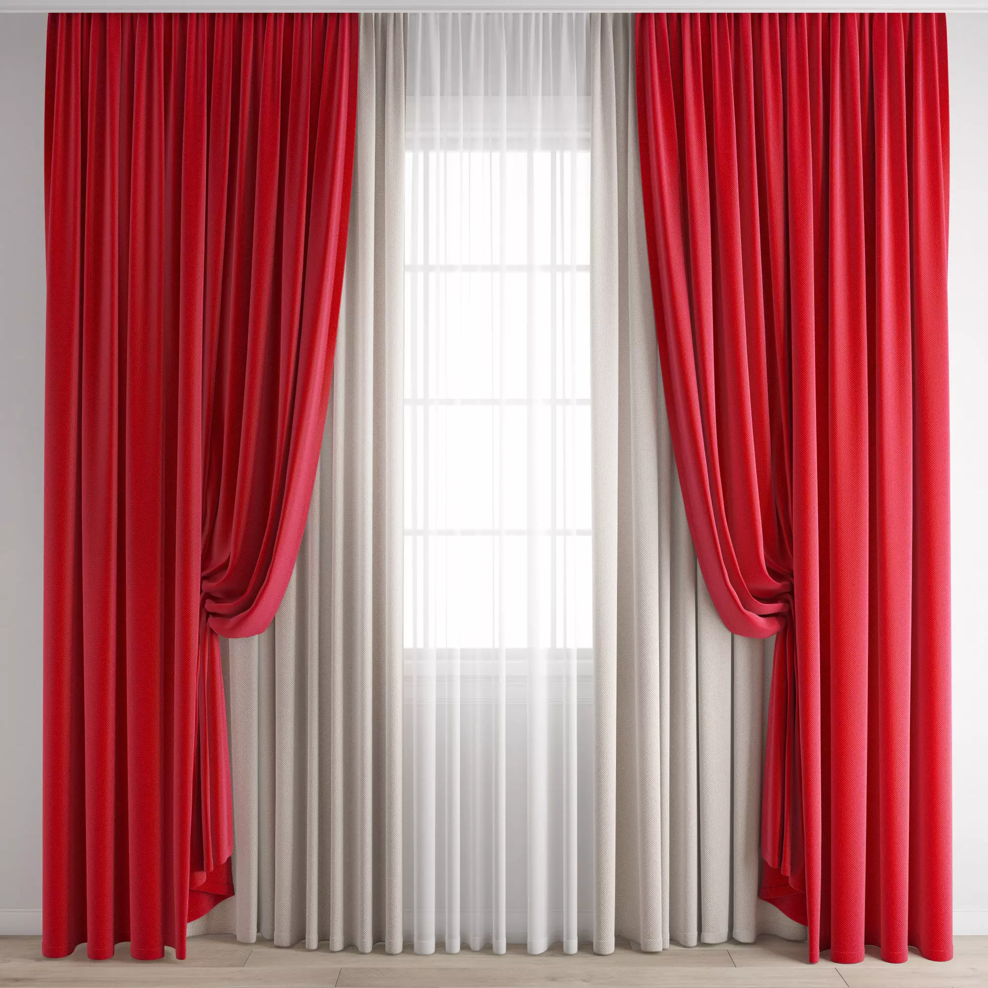 curtain 419 3D model_0