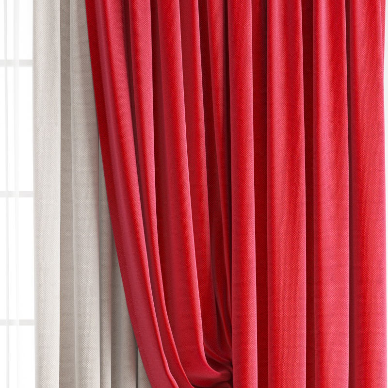 curtain 419 3D model_2