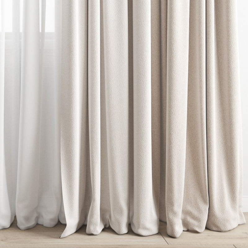 curtain 420 3D model_7