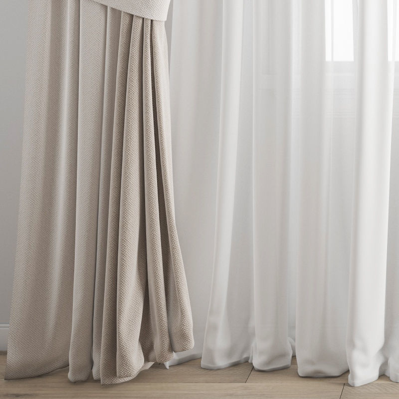 curtain 420 3D model_6