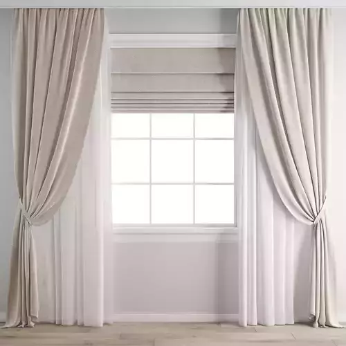 curtain 421 3D model