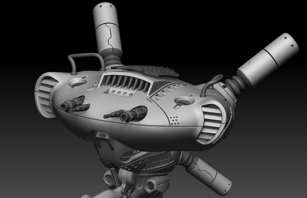 Robot 3D printing files 3D model 3D printable | CGTrader
