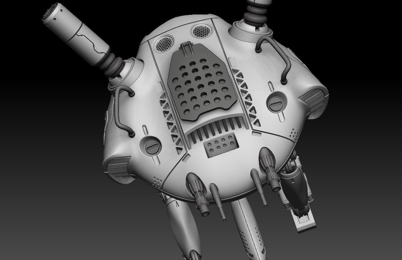 Robot 3D printing files 3D print model_19