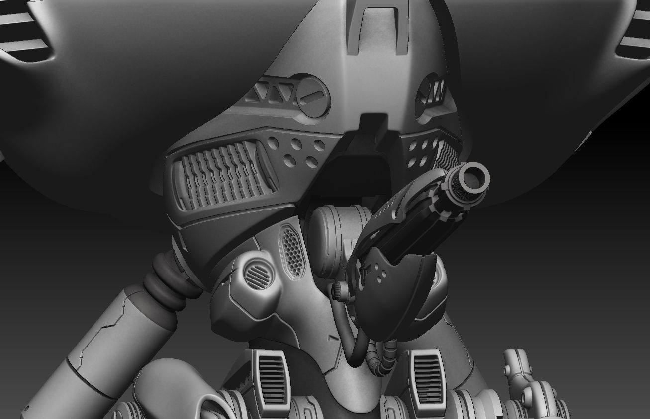 Robot 3D printing files 3D print model_18