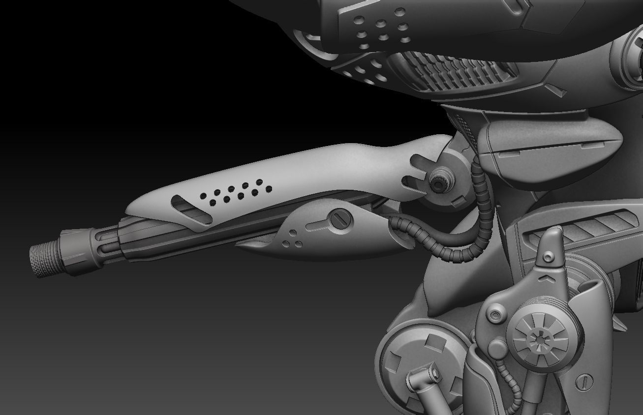 Robot 3D printing files 3D print model_11