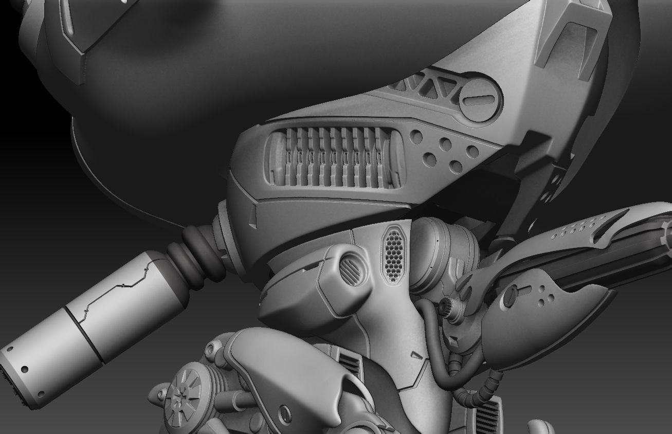 Robot 3D printing files 3D print model_13