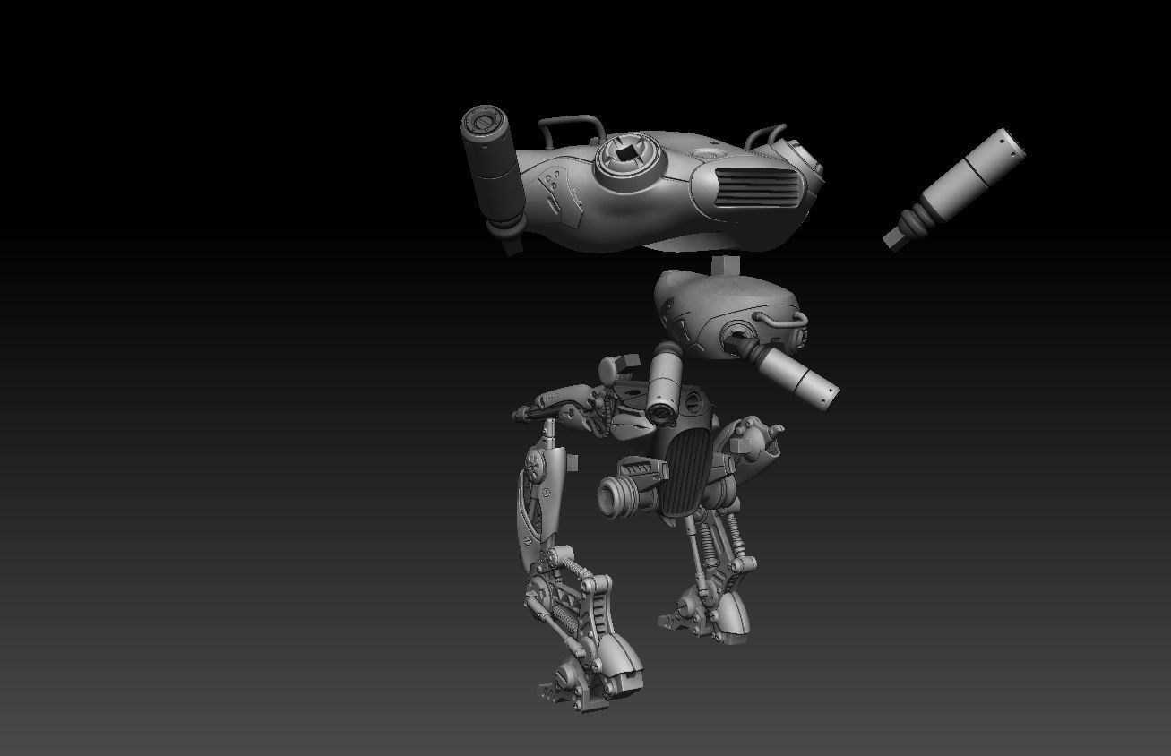 Robot 3D printing files 3D print model_34