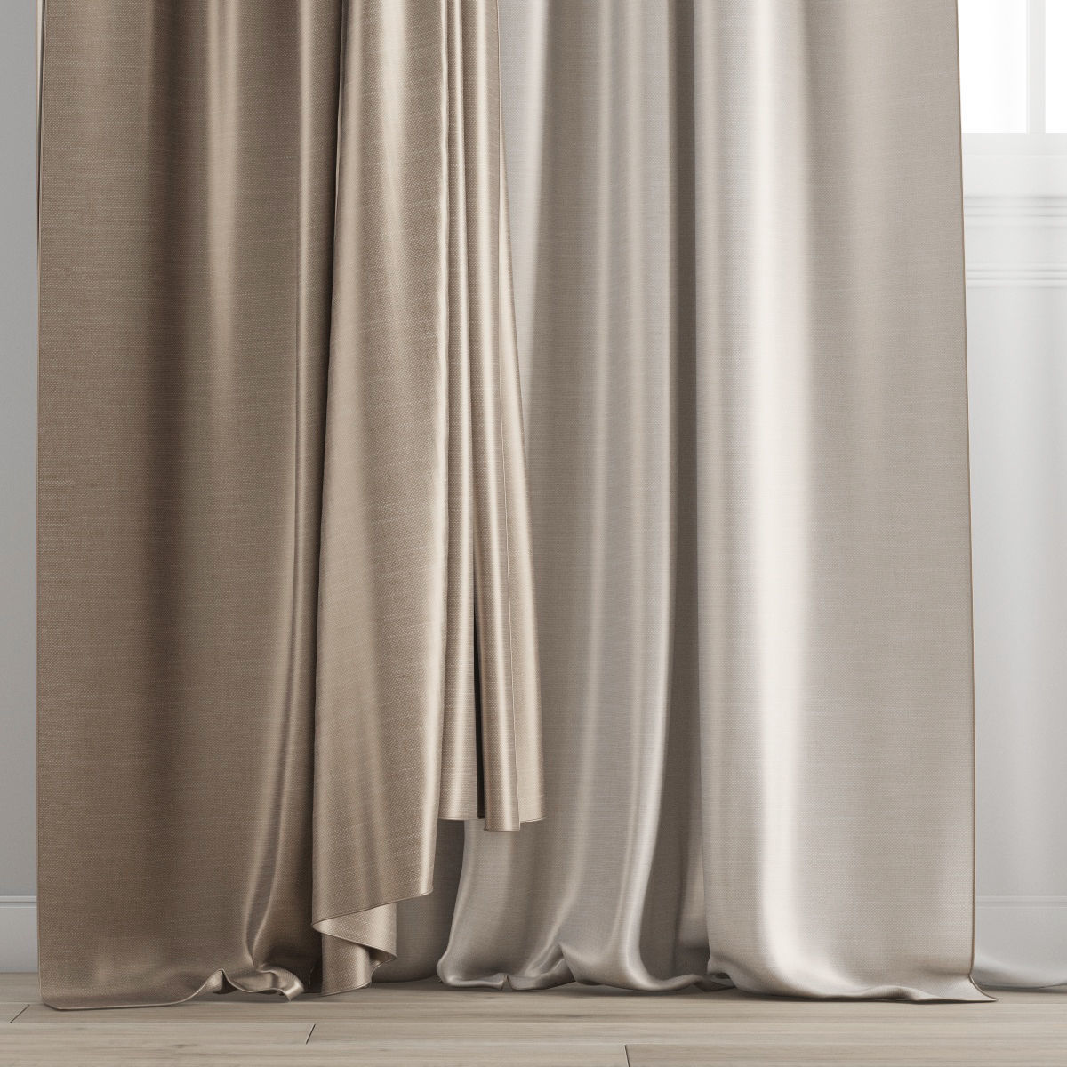 curtain 424 3D model_7
