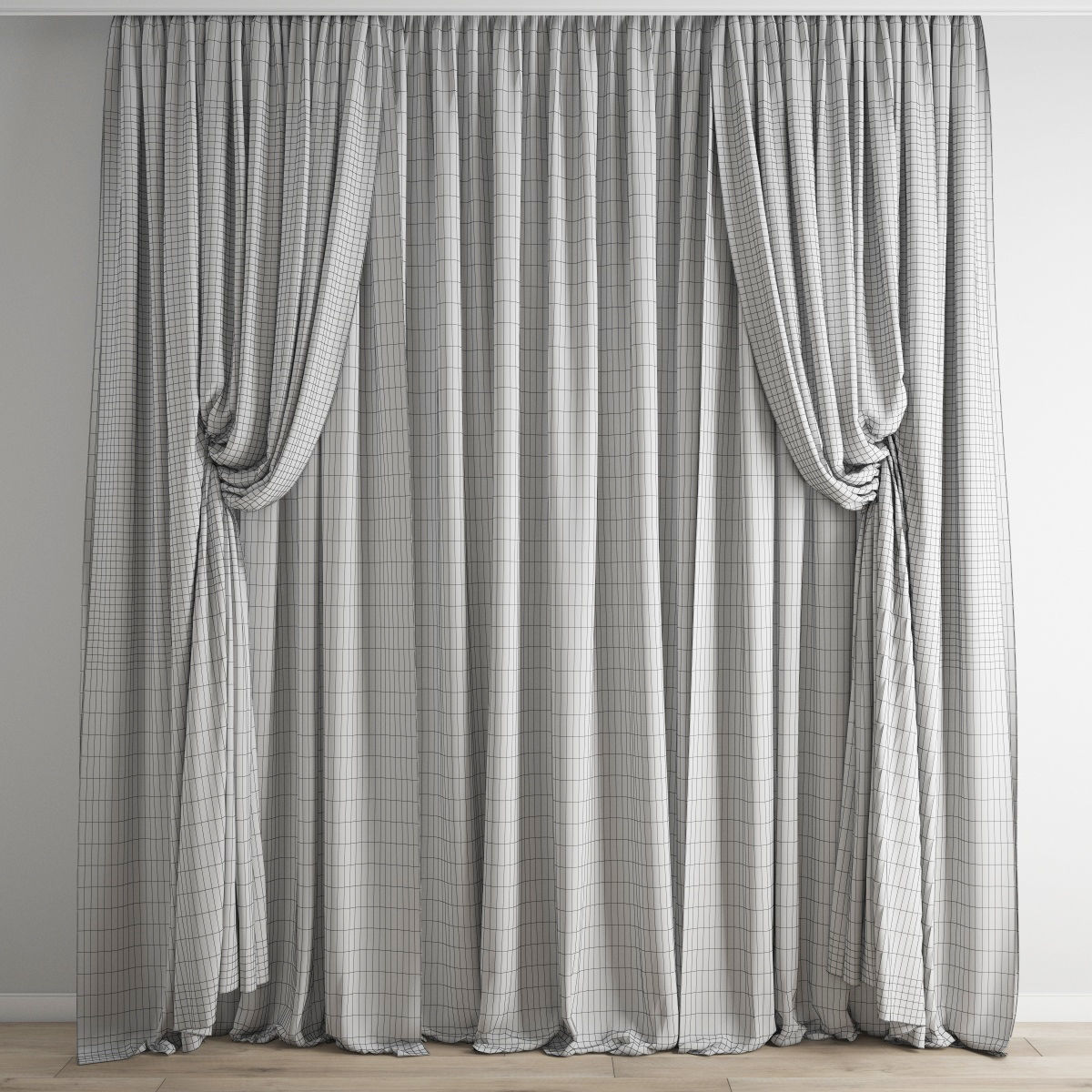 curtain 424 3D model_8