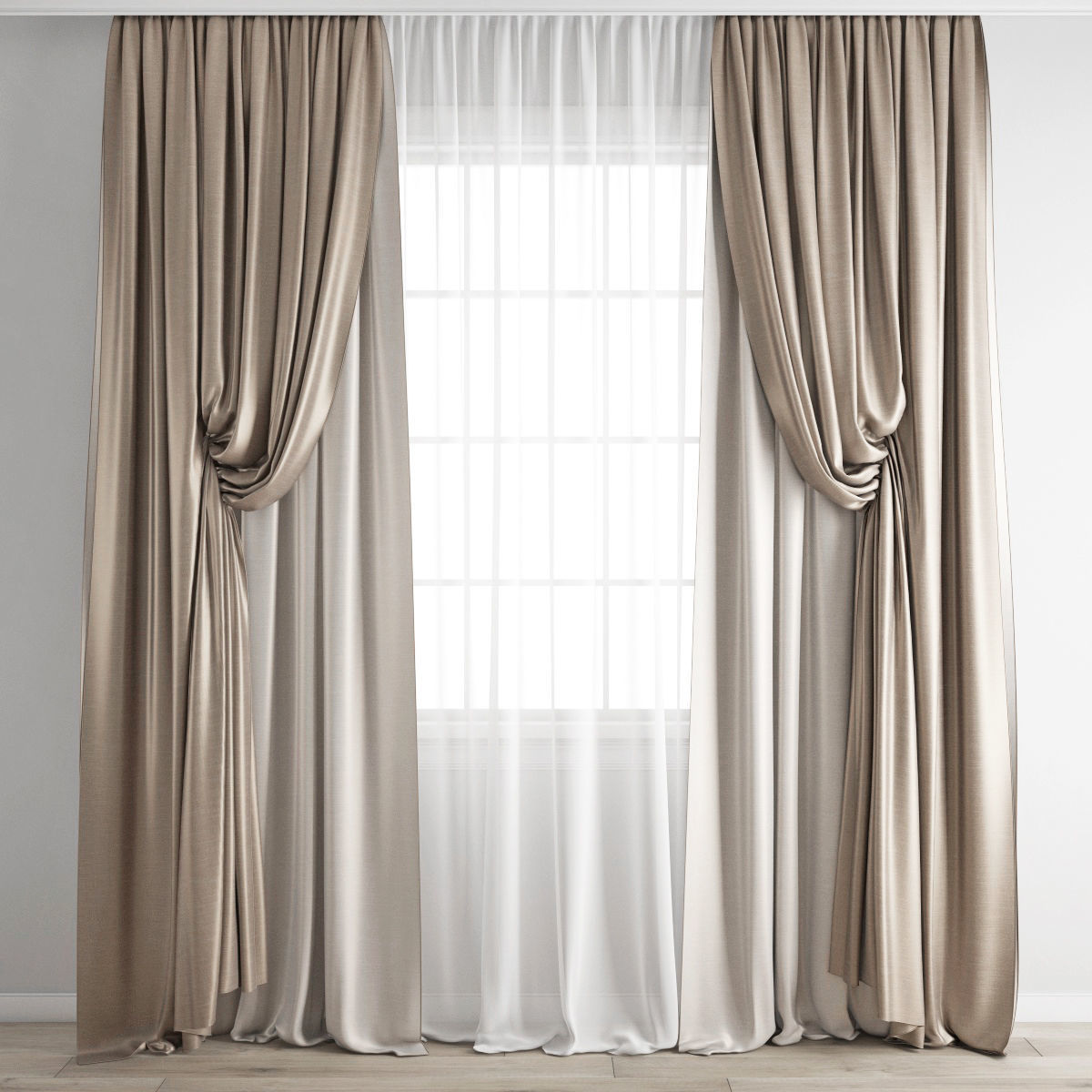 curtain 424 3D model_3