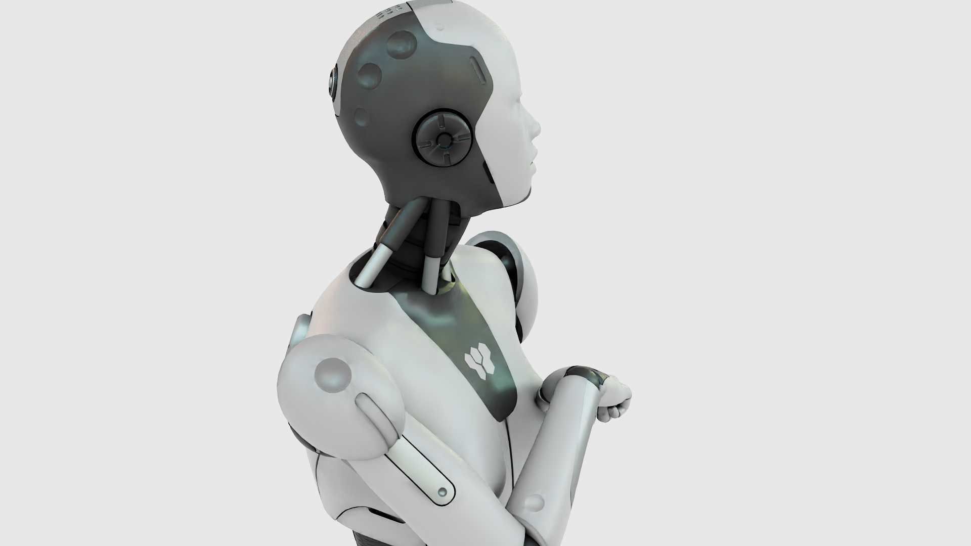 HUMANOID M-3200 RIGGED 3D model_22
