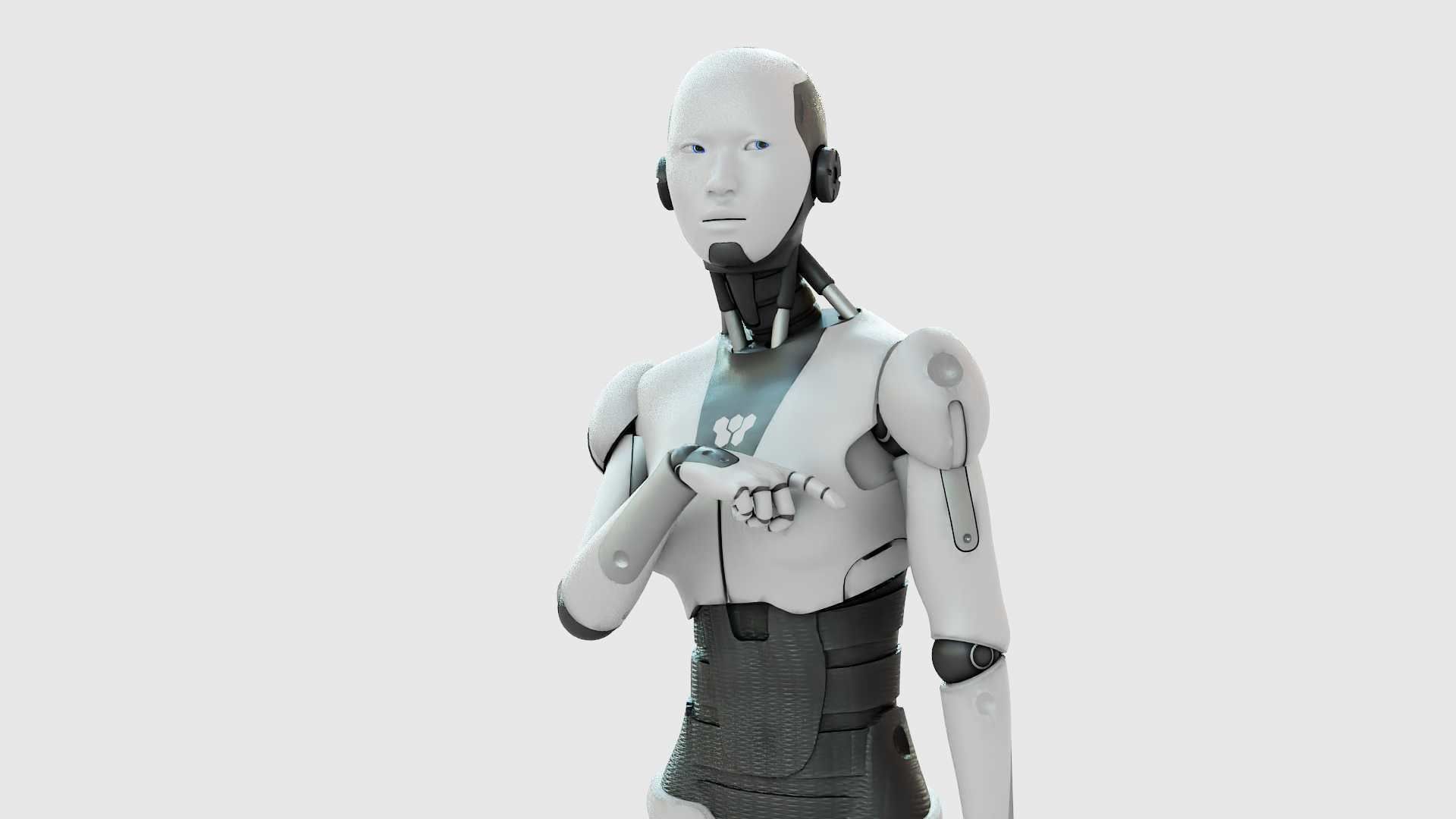 HUMANOID M-3200 RIGGED 3D model_1