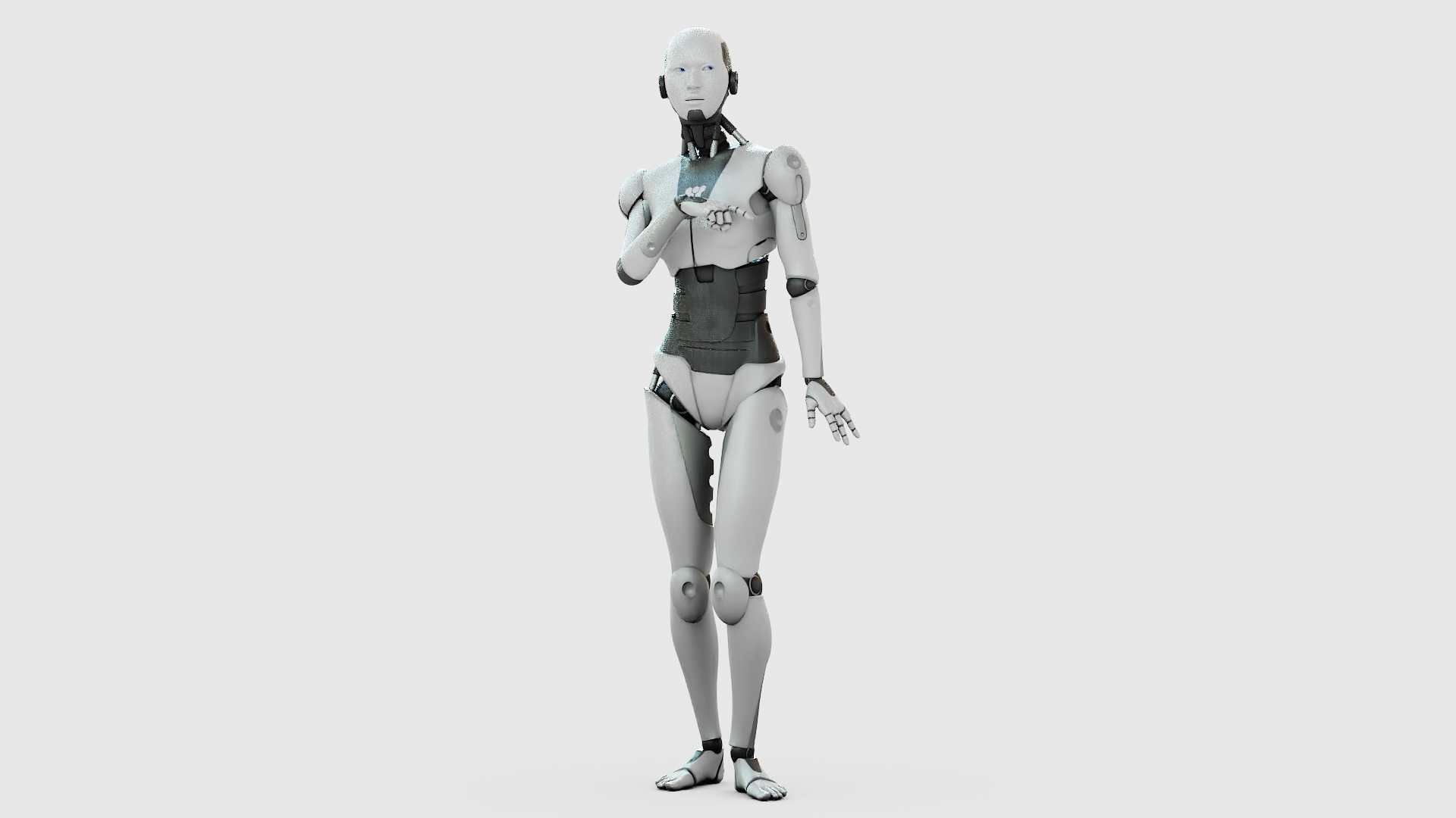 HUMANOID M-3200 RIGGED 3D model_11