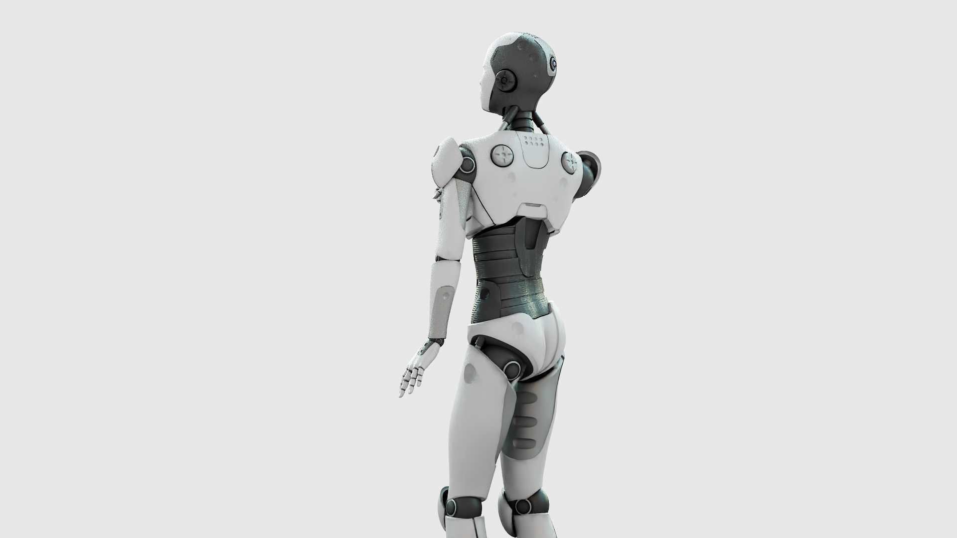 HUMANOID M-3200 RIGGED 3D model_5