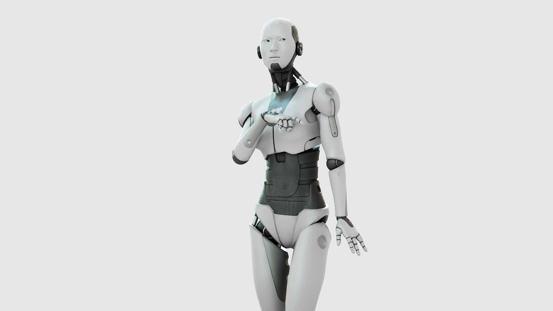 HUMANOID M-3200 RIGGED 3D model_13