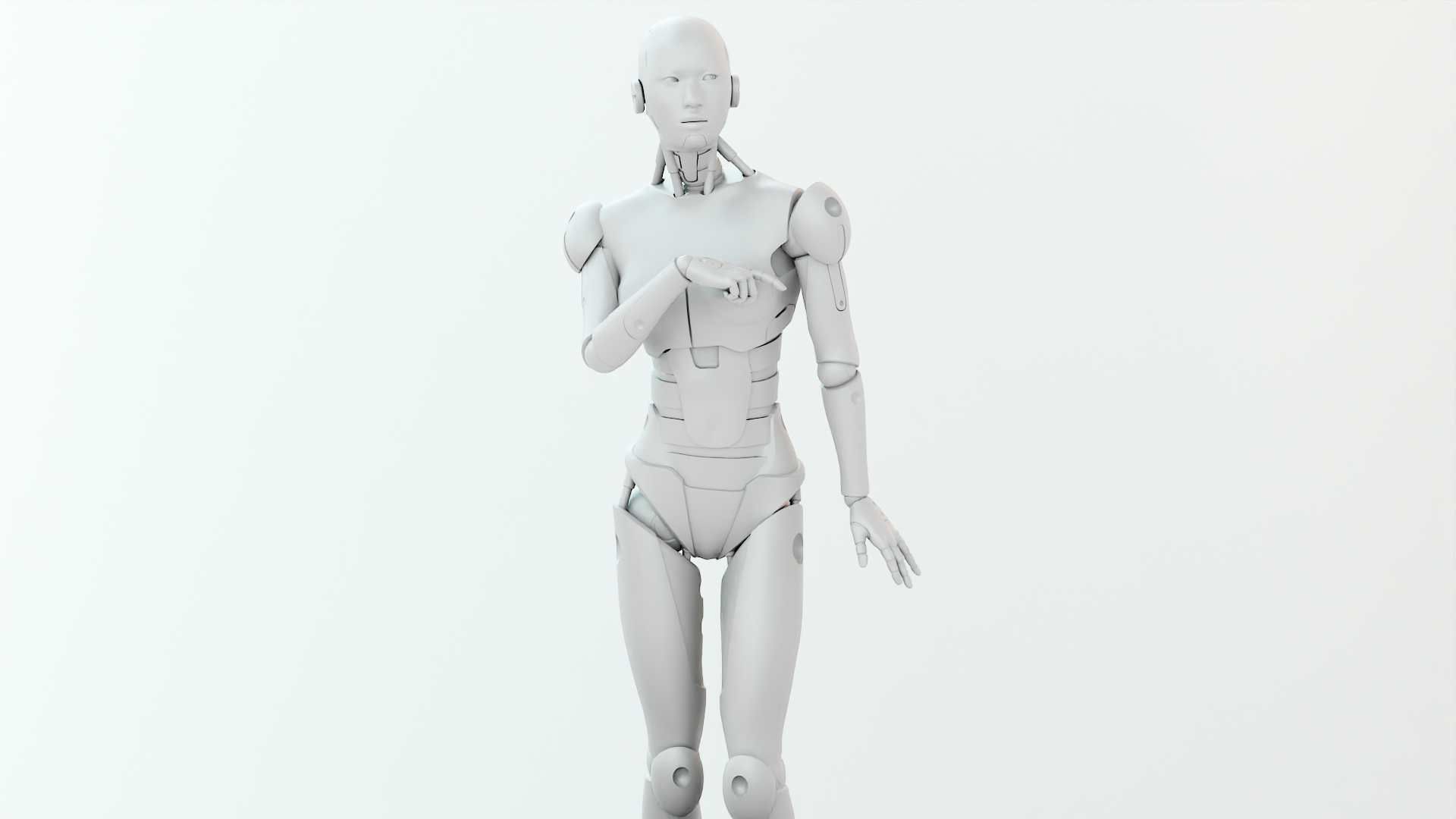 HUMANOID M-3200 RIGGED 3D model_32