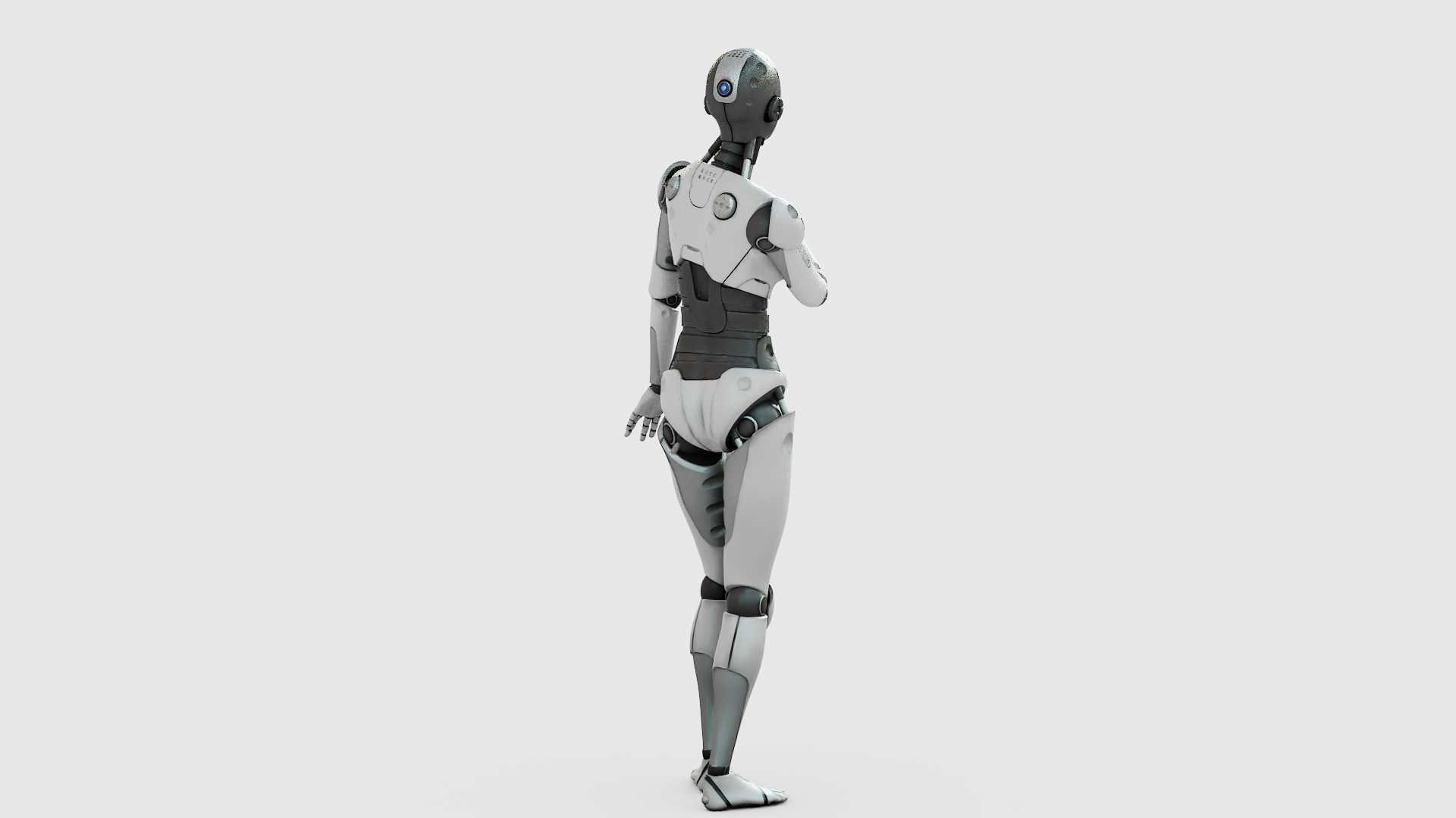 HUMANOID M-3200 RIGGED 3D model_7