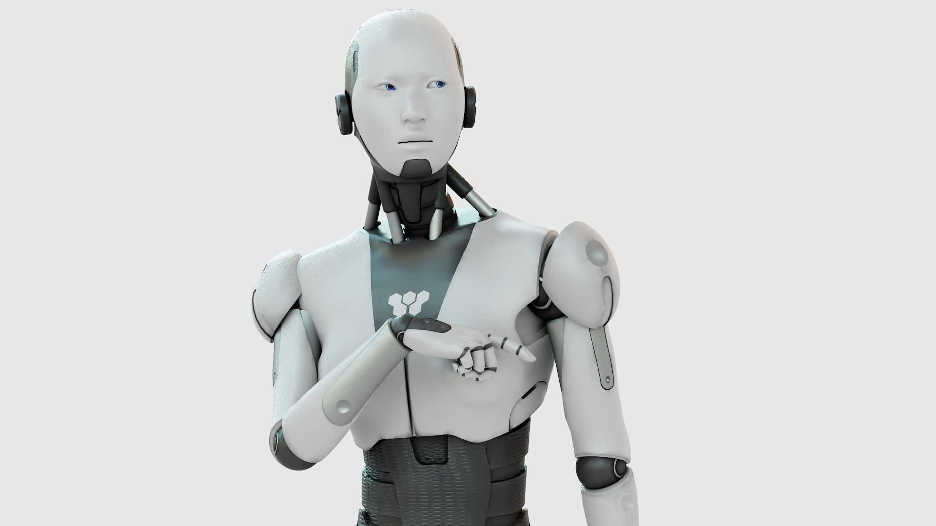 HUMANOID M-3200 RIGGED 3D model_25
