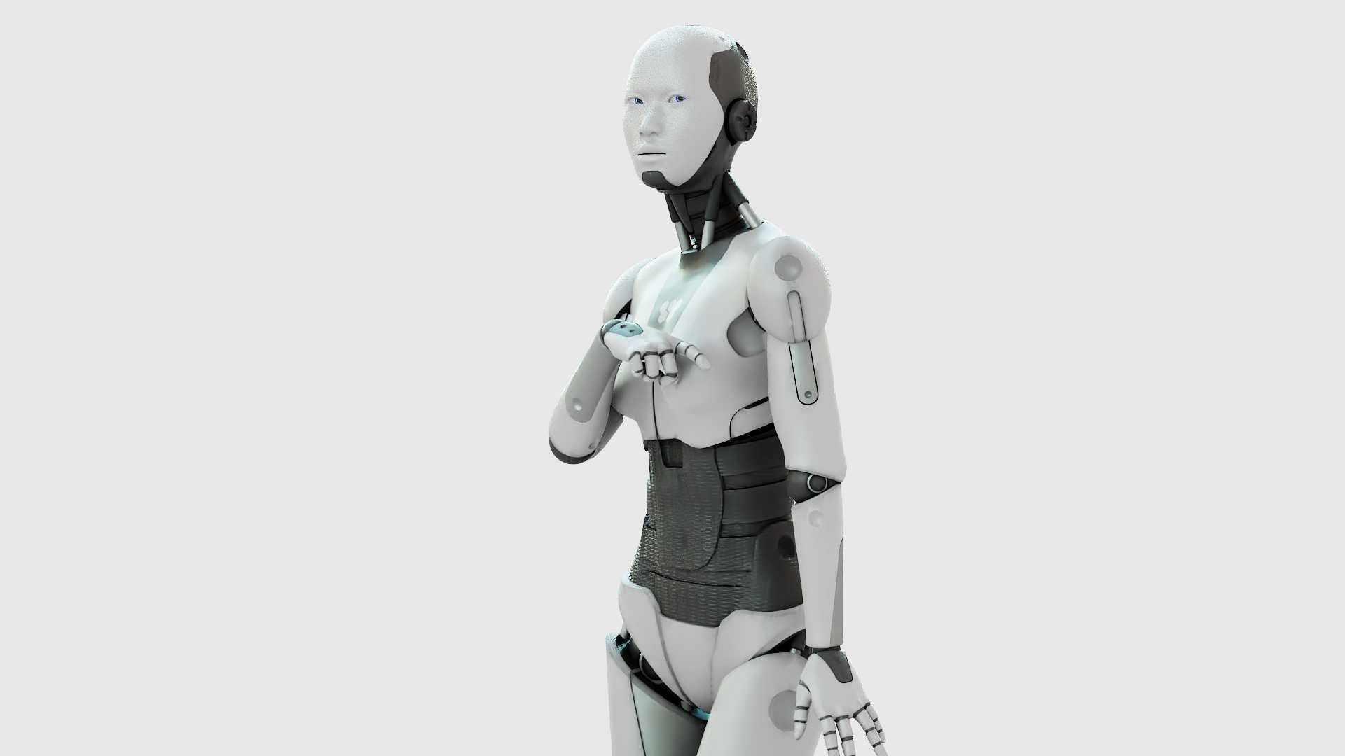 HUMANOID M-3200 RIGGED 3D model_2