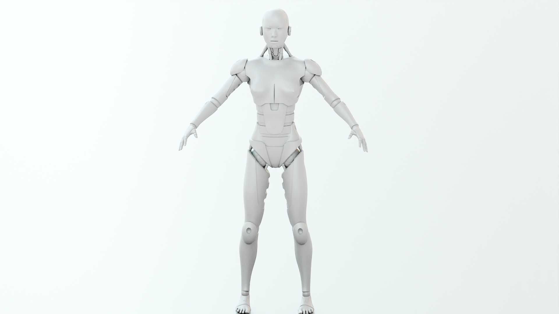HUMANOID M-3200 RIGGED 3D model_33