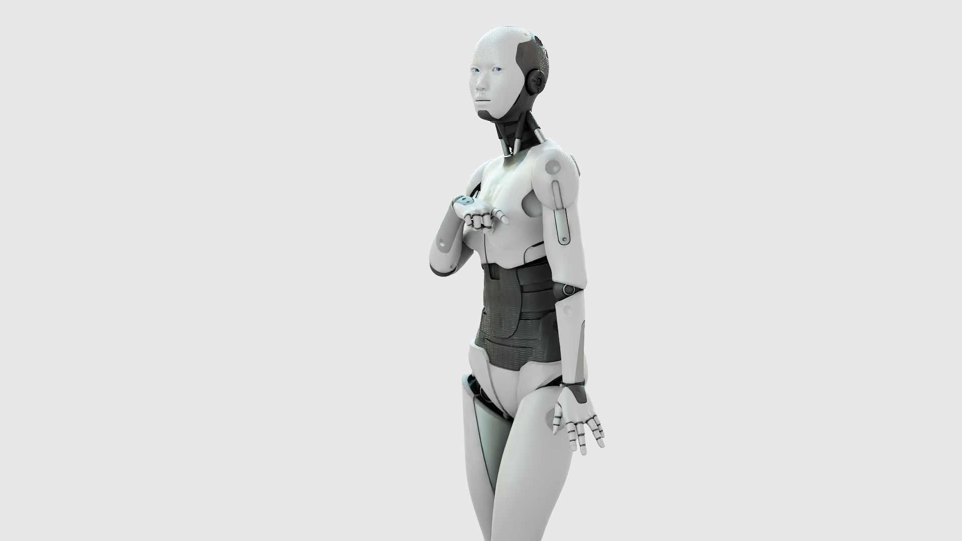 HUMANOID M-3200 RIGGED 3D model_3