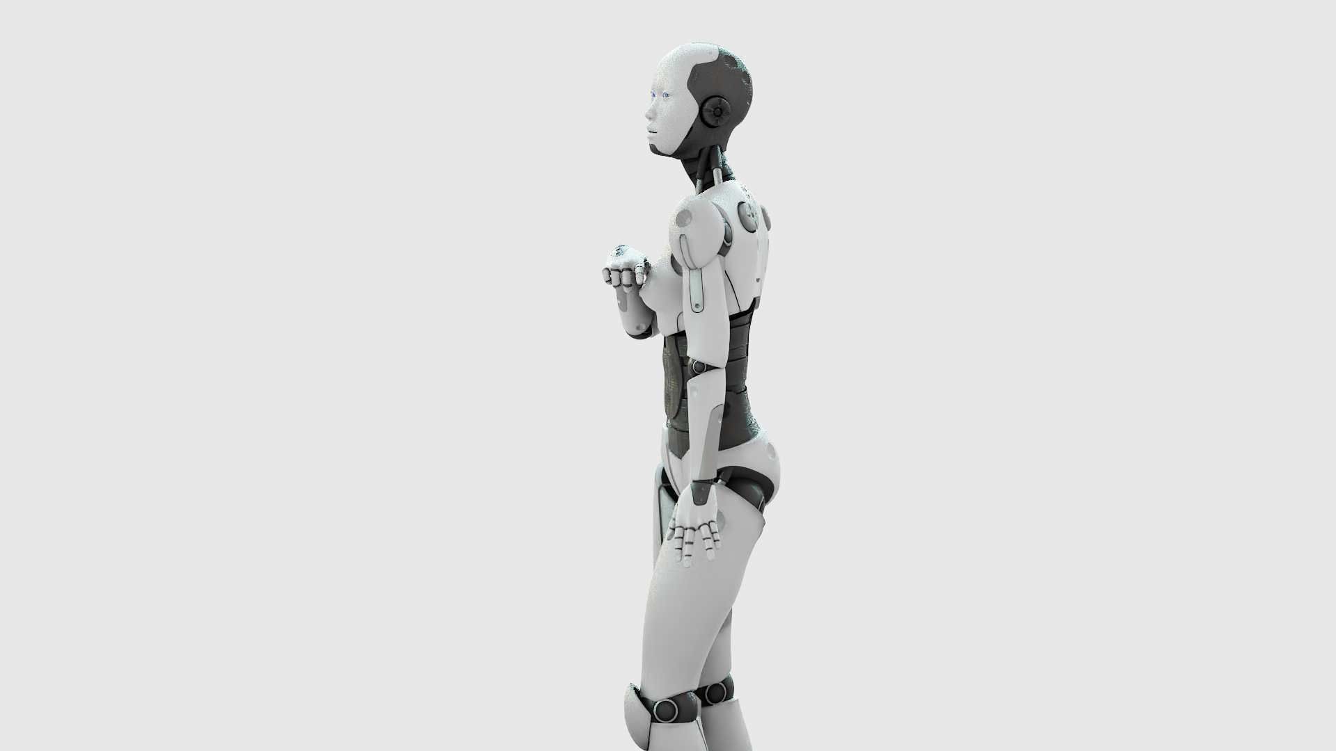 HUMANOID M-3200 RIGGED 3D model_4