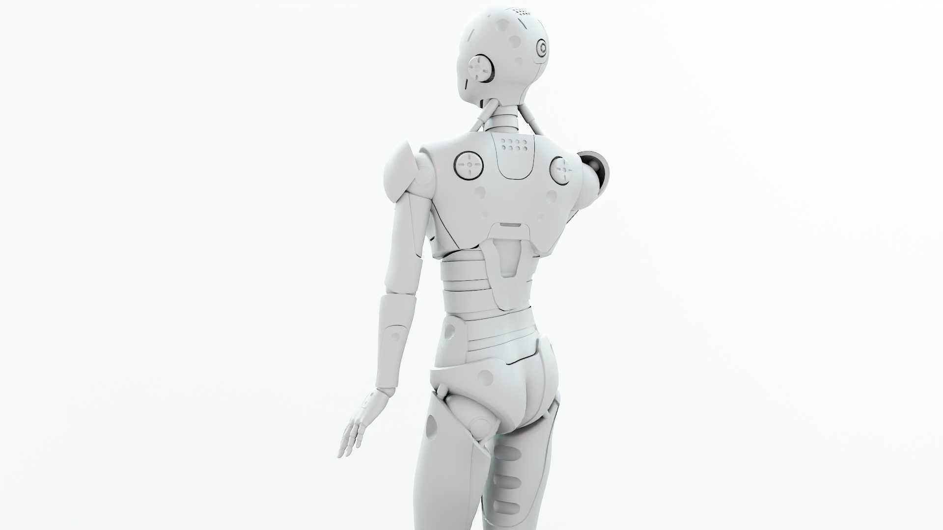 HUMANOID M-3200 RIGGED 3D model_30