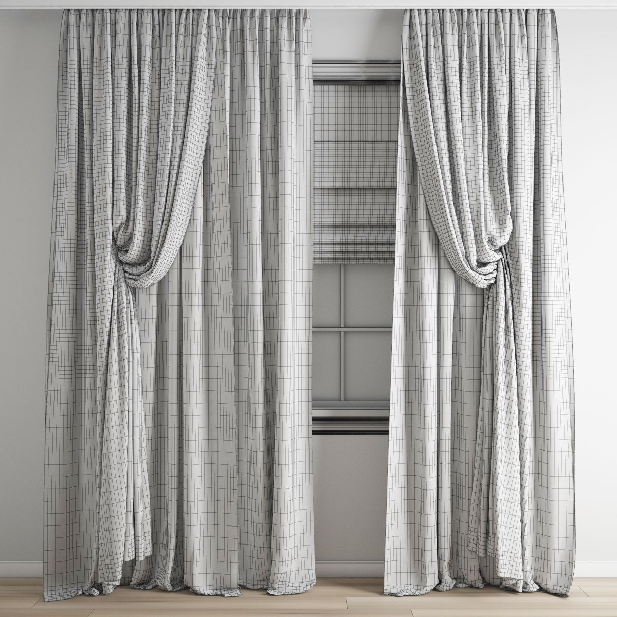 curtain 425 3D model_3