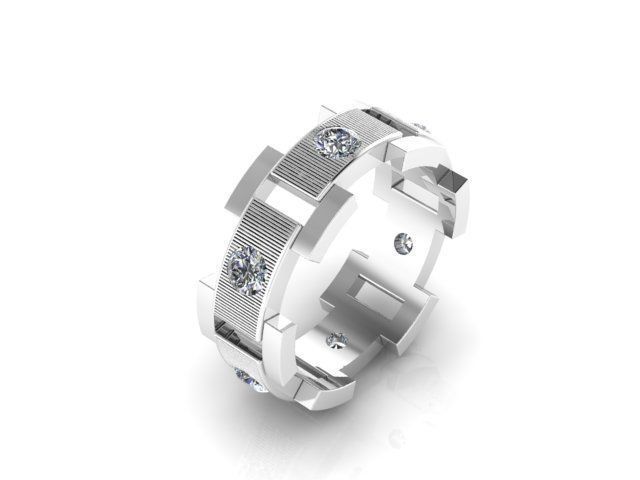 Ring  for  Mens  3D print model_3