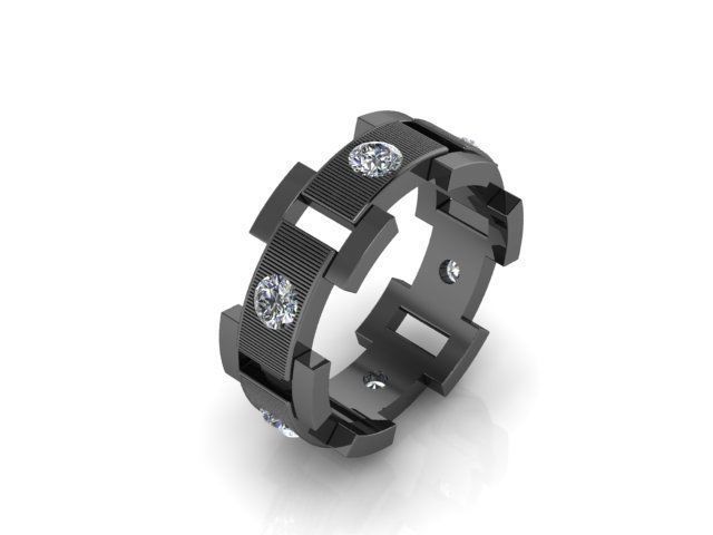 Ring  for  Mens  3D print model_2