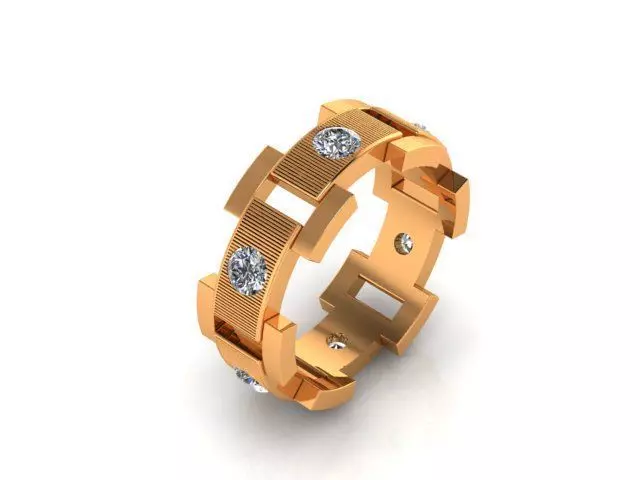 Ring  for  Mens  3D print model_0