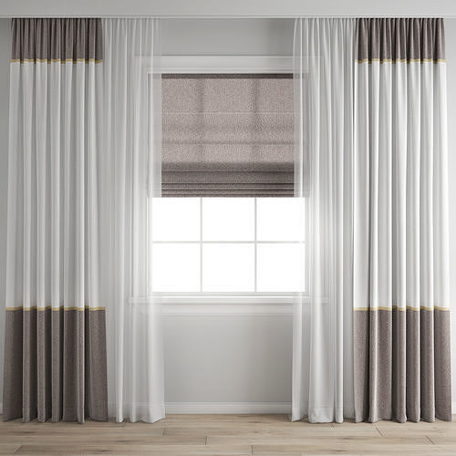 curtain 427 3D model