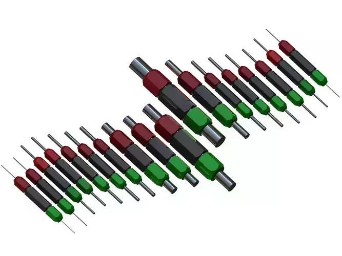 Reversible Type Plug Gauge Set for Measuring Range  Up to 22 mm