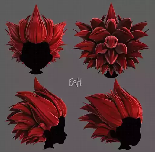 3D Hair style for boy V103