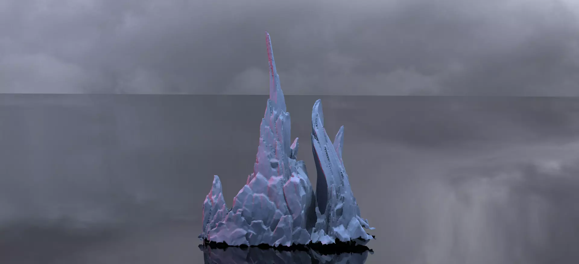 Angel rock stand 2 3D model