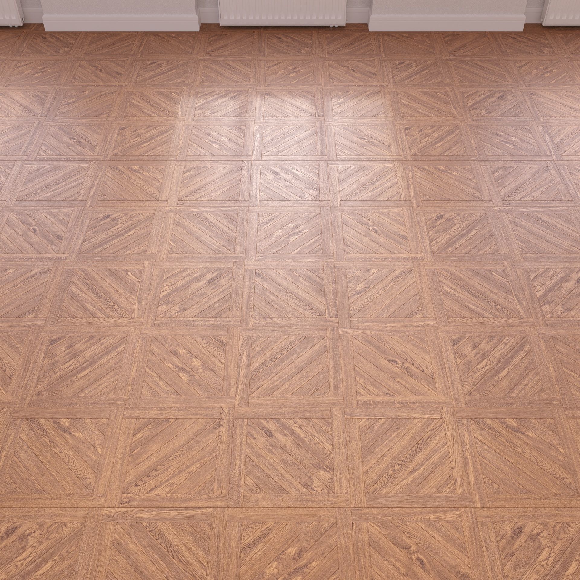 Parquet - Laminate - Wooden floor 4 in 1 3D model_15