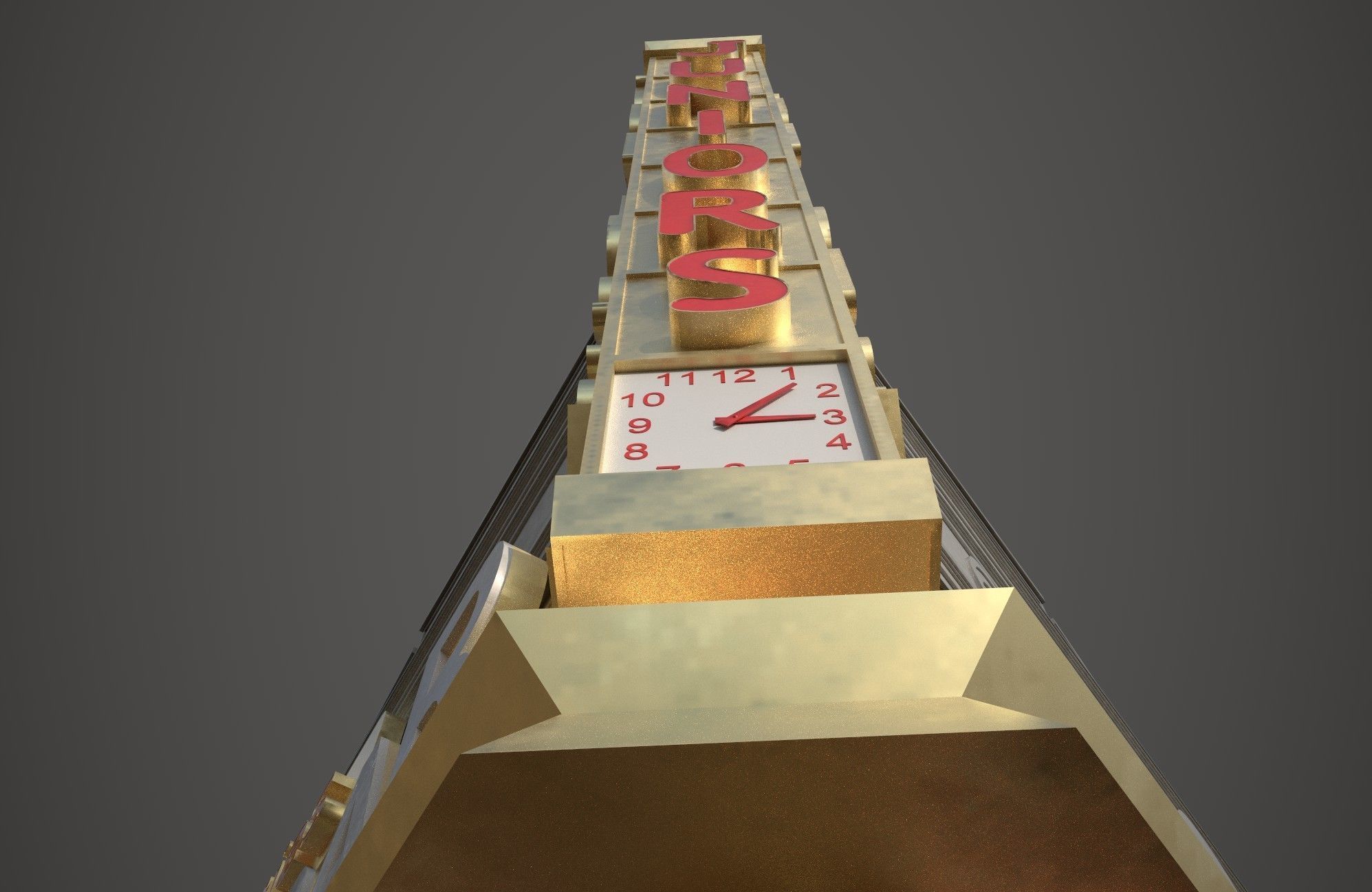 Juniors Restaurant 3D model_7