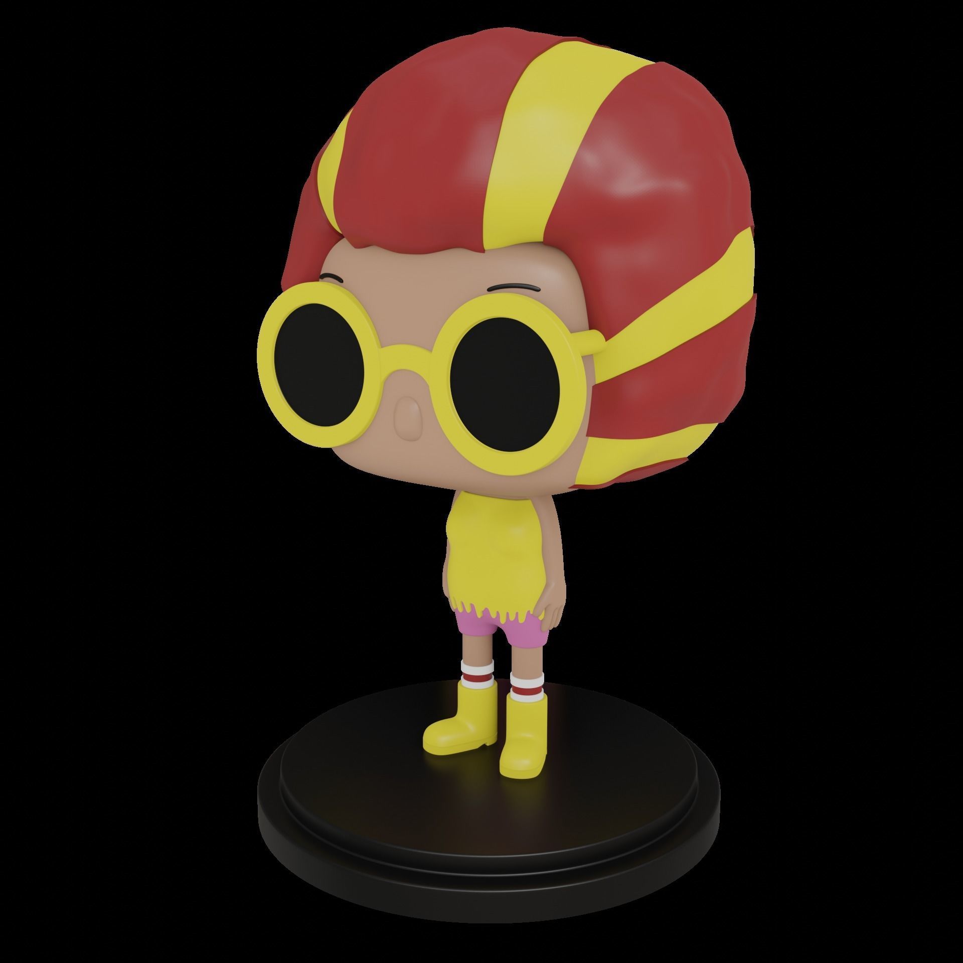 Bobs Burgers Funko POP Band Tina Ruth Belcher Figurine 3D print model_3