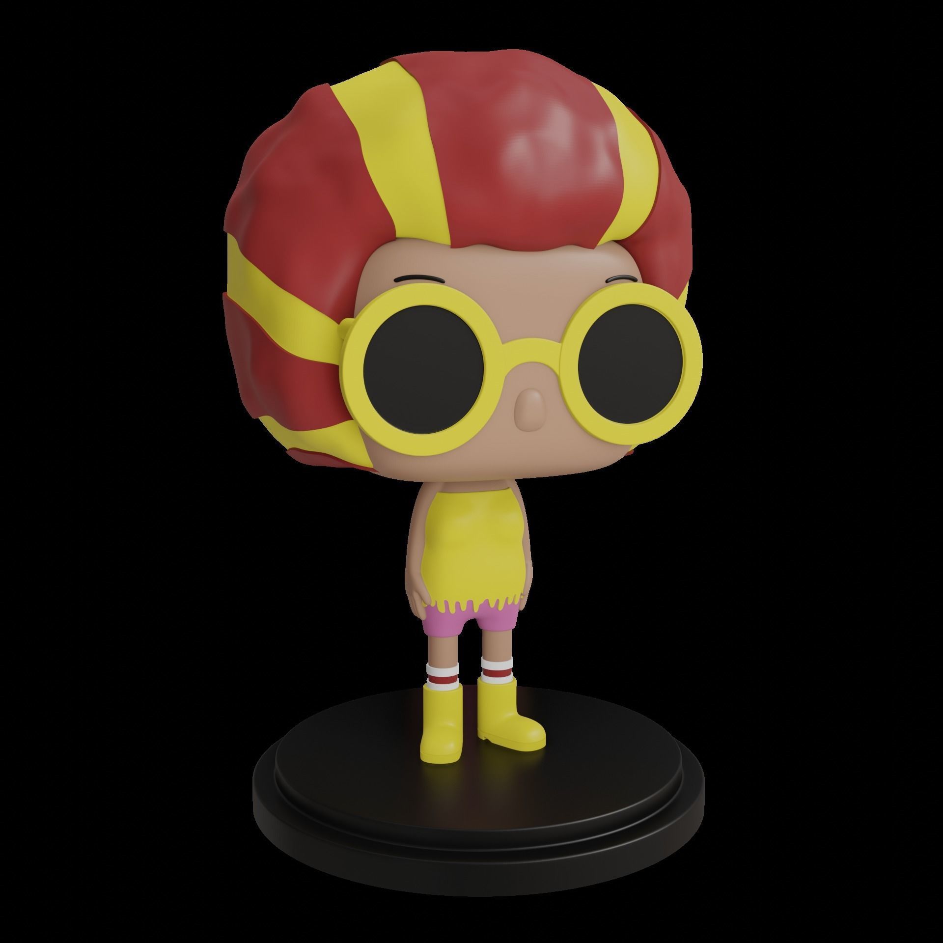 Bobs Burgers Funko POP Band Tina Ruth Belcher Figurine 3D print model_2