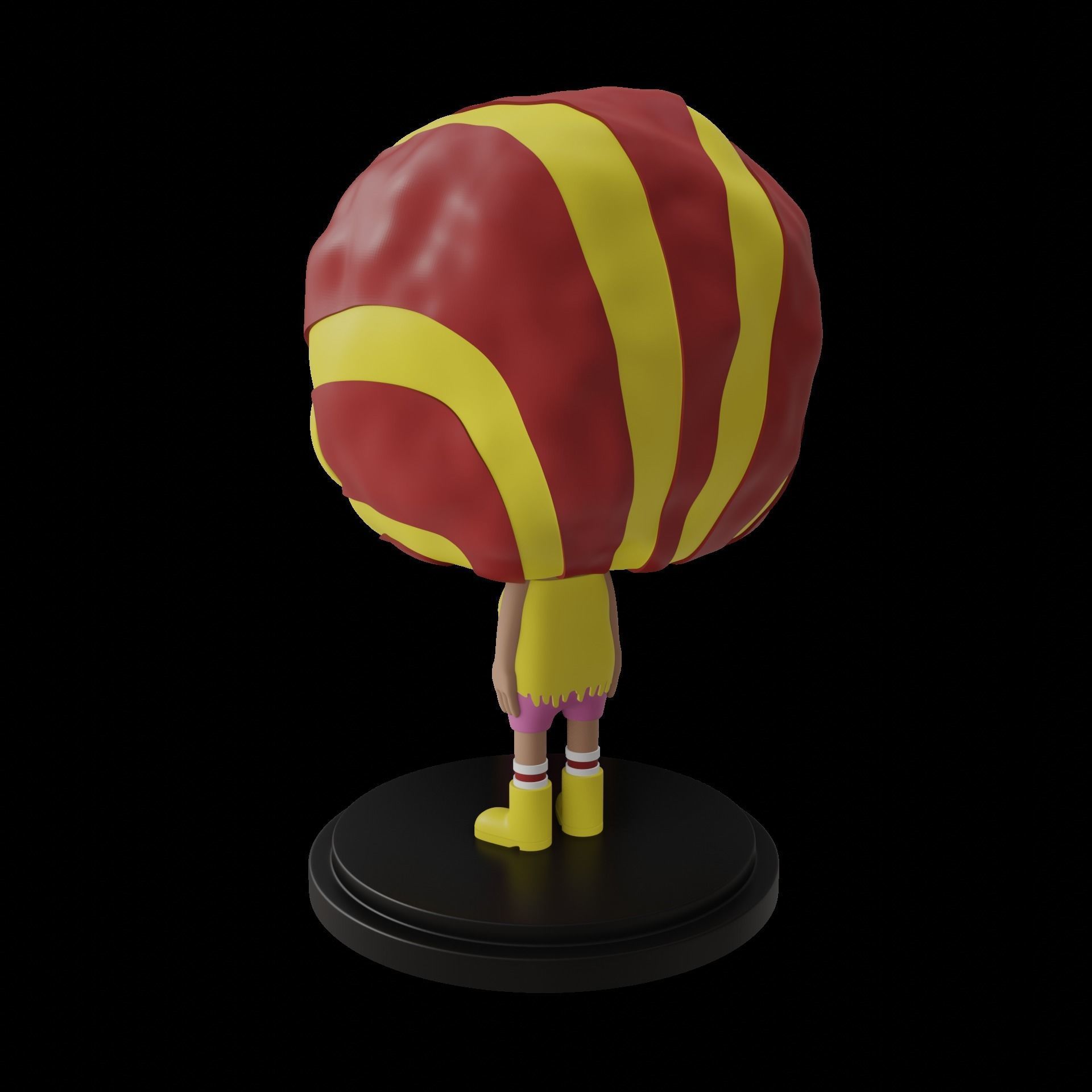 Bobs Burgers Funko POP Band Tina Ruth Belcher Figurine 3D print model_4